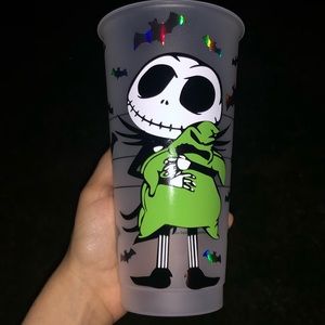 Custom nightmare before Christmas Starbucks cup
